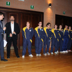 La squadra di rugby femminile del Cus Pisa