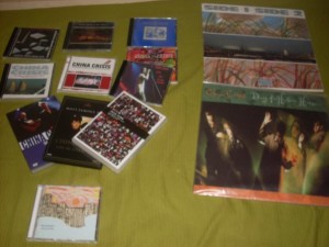 la mia collezione personale di dischi della band