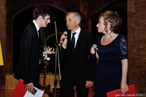 Con Antonio Gentilini e Maria Chiara De Neri. Foto Masotti per Confesercenti